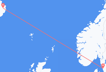 Loty z Göteborg, Szwecja do Egilsstaðir, Islandia