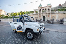 Cinematic Virtual Reality City Tour in a Russian Jeep