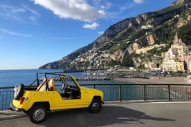 Tour vintage por la costa de Amalfi con degustación de aceite en Ravello