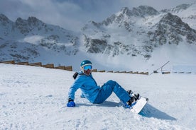 photo of Ordino Andorra morning view in winter.