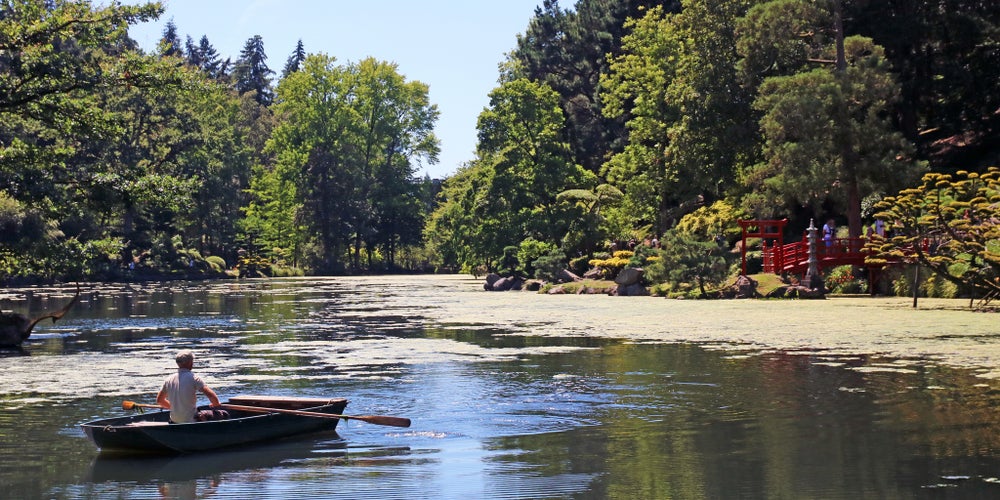 Japanese Oriental Park in Maulévrier, France