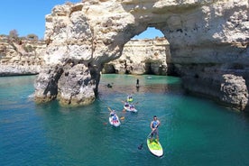 From Albufeira: Benagil Hidden Caves Tour by Kayak