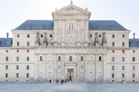 Escorial Monastery and the Valley of the Fallen from Madrid