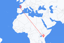 Mount Kilimanjaro to Bilbao