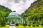 Photo of the Mineral Water Pavilion in the Central Park of Borjomi, Samtskhe-Javakheti, Georgia.