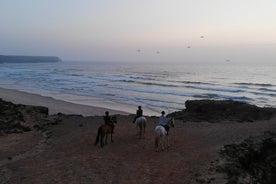 Bordeira Beach - Paardrijtocht bij zonsondergang