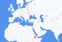 Addis Ababa to Riga