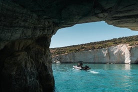 Kleftiko- Sarakiniko- Sykia-hulen Heldagstur med hurtigbåt