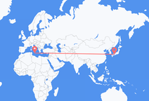 Flyrejser fra Takamatsu til Malta