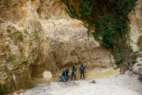 Photo of the Neanderthal Museum in Krapina, Croatia.