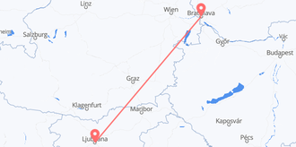 Slovakia to Slovenia