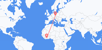 Côte d’Ivoire to the Czech Republic