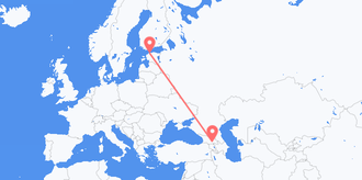 Georgia to Estonia