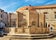 Photo of large Onofrio Fountain on the Square at Stradun Street in the Old city of Dubrovnik, Croatia.