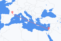 텔아비브에서 출발해 툴루즈로 향하는 항공편