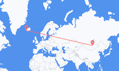 Flights from Ulaanbaatar to Reykjavík