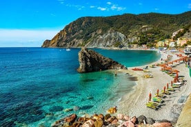 Visite privée des Cinque Terre en minibus et ferry-boat au départ de La Spezia