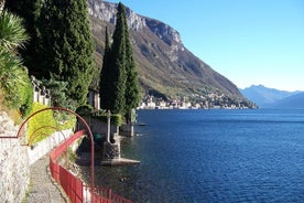 Varenna aan het Como-meer, de Villa Monastero en het Greenway-pad van de Patriarch