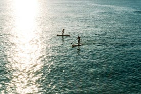 Mini lección de paddleboard de Newquay