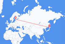 Flights from Sapporo to Helsinki