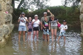 Misturar. Tour (Jeep Safari e passeio de barco em Green Lake)