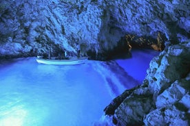 Blue Cave unser Weg - Private 6 Island Tour