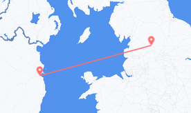 Flights from Ireland to England