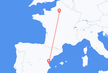 Flights from Valencia to Paris