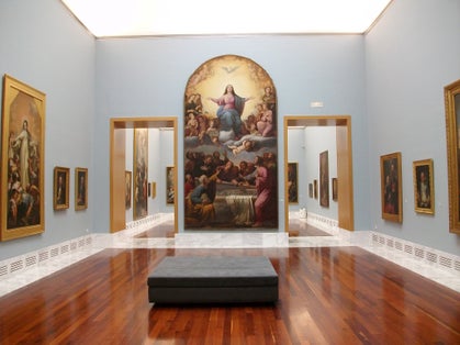 Photo of View from inside of Museu de Belles Arts de València.