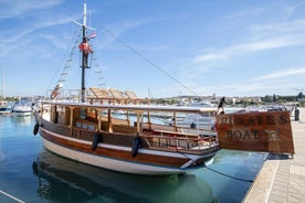 Excursion en bateau privé à Kamenjak et à l'île de Levan avec déjeuner