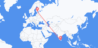 Sri Lanka to Finland