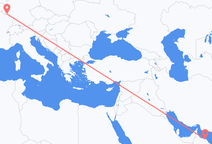 Flights from Muscat to Luxembourg