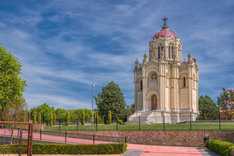 Pantheon of the Countess of the Vega del Pozo. Guadalajara. Spain. Built in the late nineteenth century.