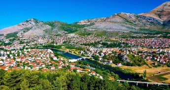 Cultural + wine experience, 2 days all seasons Bosnia tour from Korcula: Vjetrenica, Trebinje, Tvrdos, Blagaj, Medjugorje, Kravica. UNESCO sites. Nature. Architecture.