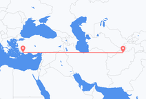 Flyg från Mazar-e Sharif till Dalaman