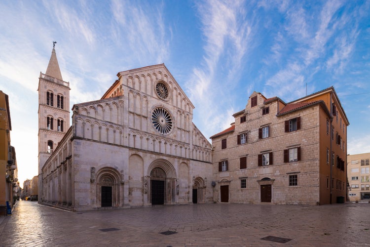 Photo of Saint Anastasia Cathedral, (Katedrala Sv. Stosije), Zadar, Croatia.