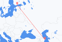 Flights from Baku to Helsinki