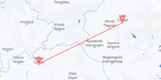 Bulgaria to North Macedonia