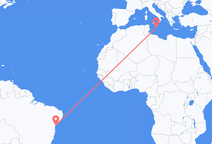 Salvador to Valletta
