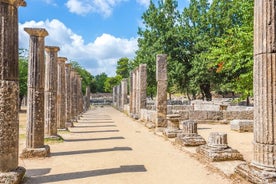 Excursão de áudio VR de meio dia em Ancient Olympia saindo do porto de cruzeiros de Katakolo