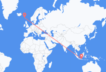 Flyg från Surabaya till Sørvágur