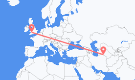 Voli dal Turkmenistan per il Galles