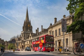 City Sightseeing hop-on hop-off tour door Oxford