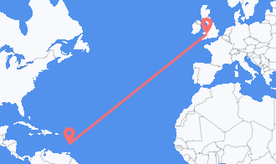 Flights from St. Lucia to Wales