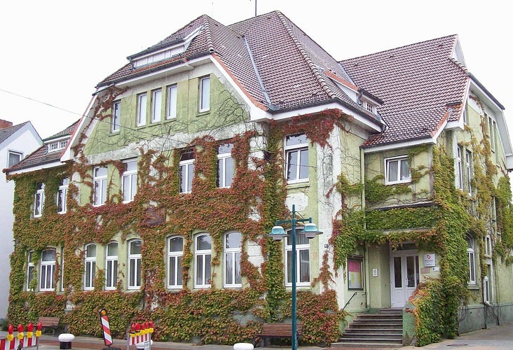 Photo of Town hall in Brunsbüttel,Germany.