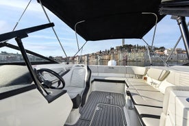  Luxury Private Speedboat Tour to Rovinj Islands and South Coves