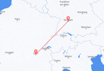 Flights from Stuttgart to Lyon