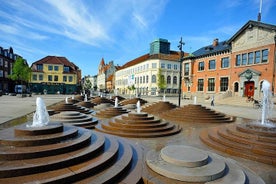 Aalborg Privater Transfer vom Stadtzentrum von Aalborg zum Flughafen Aalborg