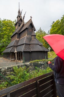 Fantoft Stave Church – Bergen, Norway.