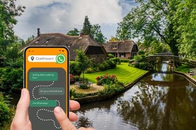 Visite privée à pied autoguidée à Giethoorn avec votre téléphone